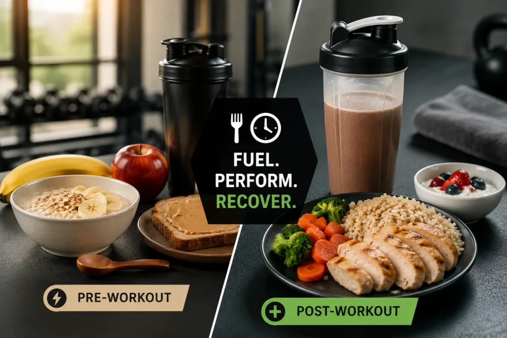 Pre-Workout and Post-Workout Nutrition: What to Eat and When